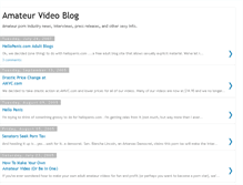 Tablet Screenshot of amateurvideos.blogspot.com