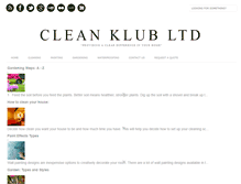 Tablet Screenshot of cleanklub1.blogspot.com