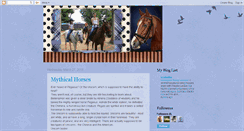 Desktop Screenshot of isabellesallabouthorses.blogspot.com