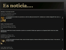 Tablet Screenshot of noticiariocofrade.blogspot.com