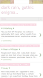 Mobile Screenshot of darkrainforever.blogspot.com