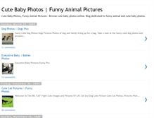 Tablet Screenshot of funnybabyanimalphotos.blogspot.com