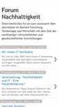Mobile Screenshot of forum-nachhaltigkeit.blogspot.com
