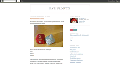 Desktop Screenshot of katinkontti.blogspot.com