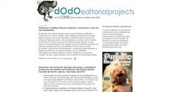 Desktop Screenshot of dodoeditorialprojects.blogspot.com