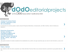 Tablet Screenshot of dodoeditorialprojects.blogspot.com