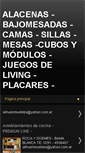 Mobile Screenshot of alihuenmuebles.blogspot.com