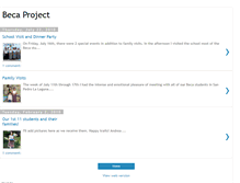 Tablet Screenshot of becaproject.blogspot.com