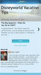 Mobile Screenshot of disneyworldvacationtips.blogspot.com