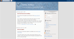 Desktop Screenshot of halifaxvanews.blogspot.com