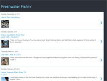 Tablet Screenshot of freshwaterfishin.blogspot.com