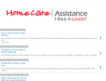 Tablet Screenshot of homecareassistancenj.blogspot.com