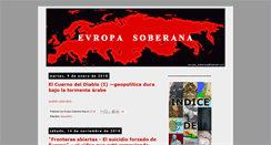Desktop Screenshot of europasoberana.blogspot.com