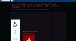 Desktop Screenshot of ganeshgoldjewelry.blogspot.com