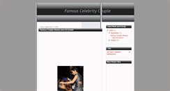 Desktop Screenshot of famous-celebrity-couple.blogspot.com