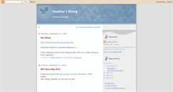 Desktop Screenshot of heathersblawg.blogspot.com