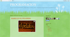 Desktop Screenshot of elpeladeroprogramacion.blogspot.com