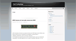 Desktop Screenshot of full-technology.blogspot.com