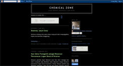 Desktop Screenshot of chemicalzone.blogspot.com