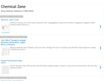 Tablet Screenshot of chemicalzone.blogspot.com