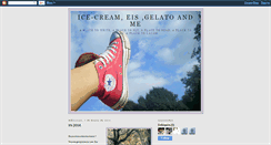 Desktop Screenshot of ice-creamandme.blogspot.com