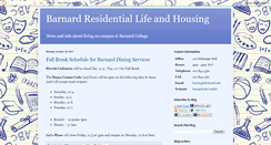 Desktop Screenshot of barnardreslife.blogspot.com