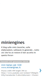 Mobile Screenshot of miniengines.blogspot.com