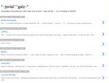 Tablet Screenshot of jovialgirl.blogspot.com