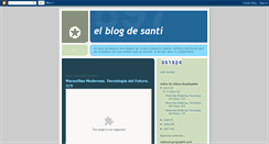 Desktop Screenshot of elblogdesanti-santi.blogspot.com