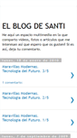 Mobile Screenshot of elblogdesanti-santi.blogspot.com