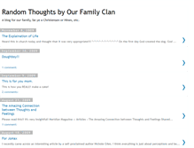 Tablet Screenshot of familyclanthoughts.blogspot.com