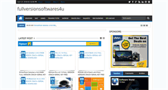 Desktop Screenshot of fullversionsoftwares4u.blogspot.com