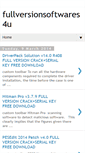Mobile Screenshot of fullversionsoftwares4u.blogspot.com