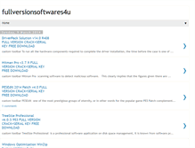 Tablet Screenshot of fullversionsoftwares4u.blogspot.com