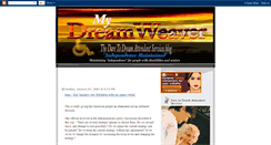 Desktop Screenshot of mydreamweaver.blogspot.com