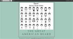 Desktop Screenshot of greatamericanbeard.blogspot.com