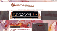 Desktop Screenshot of eventosenlinea.blogspot.com