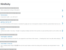 Tablet Screenshot of nimihsity.blogspot.com