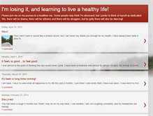 Tablet Screenshot of imlosingitandlearning.blogspot.com