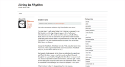 Desktop Screenshot of livinginrhythm.blogspot.com