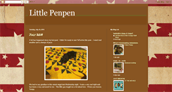 Desktop Screenshot of littlepenpen.blogspot.com