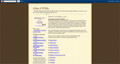 Desktop Screenshot of johnawilde.blogspot.com