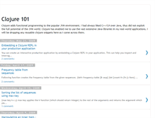 Tablet Screenshot of clojure101.blogspot.com