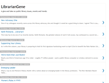 Tablet Screenshot of librariangene.blogspot.com