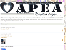 Tablet Screenshot of apeasdown.blogspot.com