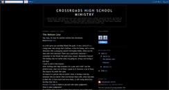 Desktop Screenshot of crossroadshighschool.blogspot.com