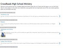Tablet Screenshot of crossroadshighschool.blogspot.com