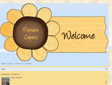 Tablet Screenshot of patterncapers.blogspot.com