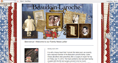 Desktop Screenshot of beaudoin-laroche.blogspot.com