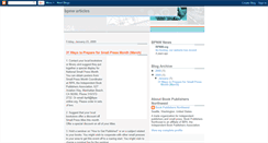 Desktop Screenshot of bpnwarticles.blogspot.com